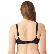 Load image into Gallery viewer, Wacoal How Perfect Padded Non-wired 3/4th Cup Medium Coverage Seamless T-Shirt Bra - Black 852189
