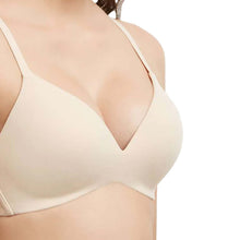 Load image into Gallery viewer, Wacoal How Perfect Padded Non-wired 3/4th Cup Medium Coverage Seamless T-Shirt Bra - Beige 852189