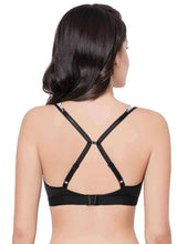 Load image into Gallery viewer, Wacoal Embrace Lace Non Padded Non Wired 3/4th Cup Bridal Wear Medium coverage Lace Bralette - Black 852191