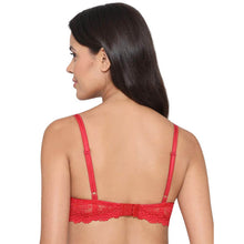 Load image into Gallery viewer, Wacoal Embrace Lace Contour Padded Wired 3/4th Cup Everyday Wear Medium coverage T-Shirt Bra - Red 853191