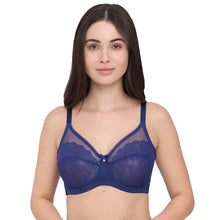 Load image into Gallery viewer, Wacoal Retro Chic Non Padded Wired Full Coverage Full Support Everyday Comfort Bra - Blue 855186