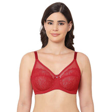 Load image into Gallery viewer, Wacoal Retro Chic Non Padded Wired Full Coverage Full Support Everyday Comfort Bra - Red 855186