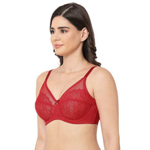 Load image into Gallery viewer, Wacoal Retro Chic Non Padded Wired Full Coverage Full Support Everyday Comfort Bra - Red 855186