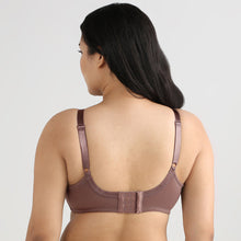 Load image into Gallery viewer, Wacoal Retro Chic Non Padded Wired Full Coverage Full Support Everyday Comfort Bra - Coffee 855186
