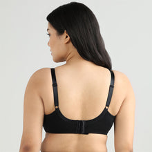 Load image into Gallery viewer, Wacoal Retro Chic Non Padded Wired Full Coverage Full Support Everyday Comfort Bra - Black 855186
