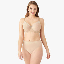 Load image into Gallery viewer, Wacoal Retro Chic Non Padded Wired Full Coverage Full Support Everyday Comfort Bra - Beige 855186