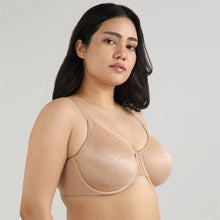 Load image into Gallery viewer, Wacoal Back Appeal Non Padded Wired Full Cup Everyday Wear Plus Size Comfortable Full Support Bra - Beige 855303