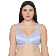 Load image into Gallery viewer, Wacoal Back Appeal Non Padded Wired Full Cup Everyday Wear Plus Size Comfortable Full Support Bra - Light Blue 855303