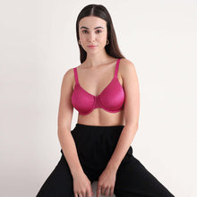 Load image into Gallery viewer, Wacoal Back Appeal Non Padded Wired Full Cup Everyday Wear Plus Size Comfortable Full Support Bra - Magenta 855303