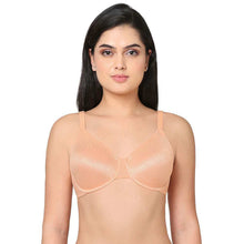 Load image into Gallery viewer, Wacoal Back Appeal Non Padded Wired Full Cup Everyday Wear Plus Size Comfortable Full Support Bra - Peach 855303