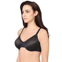 Load image into Gallery viewer, Wacoal Back Appeal Non Padded Wired Full Cup Everyday Wear Plus Size Comfortable Full Support Bra - Black 855303