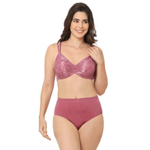 Load image into Gallery viewer, Wacoal Awareness Non Padded Wired Full Coverage Full Support Plus Size Bra - Wine 85567