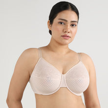 Load image into Gallery viewer, Wacoal Visual Effects Non Padded Wired Full Cup Everyday Wear Plus Size Full Support Minimizer Bra - Beige 857210
