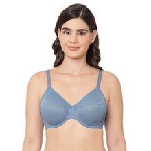 Load image into Gallery viewer, Wacoal Visual Effects Non Padded Wired Full Cup Everyday Wear Plus Size Full Support Minimizer Bra - Blue 857210