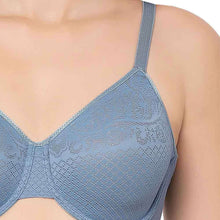 Load image into Gallery viewer, Wacoal Visual Effects Non Padded Wired Full Cup Everyday Wear Plus Size Full Support Minimizer Bra - Blue 857210