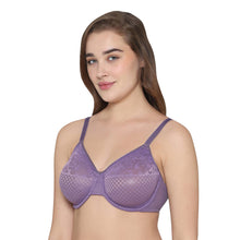 Load image into Gallery viewer, Wacoal Visual Effects Non Padded Wired Full Cup Everyday Wear Plus Size Full Support Minimizer Bra -Purple 857210