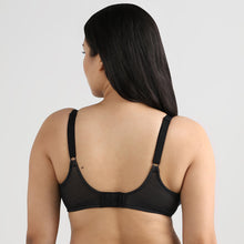 Load image into Gallery viewer, Wacoal Visual Effects Non Padded Wired Full Cup Everyday Wear Plus Size Full Support Minimizer Bra - Black 857210
