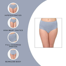 Load image into Gallery viewer, Wacoal B-Smooth High Waist Full Coverage Everyday Wear Brief Panty - Light Indigo 875374