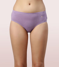 Load image into Gallery viewer, Enamor CR17 Chic Stretch Cotton, All Day Comfort, Mid Waist Hipster Panty for Women - Naturally Breathable, Antimicrobial with Stain release, Inner Elastic, Full Coverage - Pack of 3 (Multicolormedium-Color May Vary)