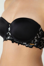Load image into Gallery viewer, Amante Femme Lace Padded Wired Multiway Bra - Black 06301