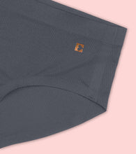 Load image into Gallery viewer, Enamor PS40 Innovations Invisi, All Day Comfort, Mid Waist Boyshorts Panty for Women - No Visible Panty Lines, Breathable, Sweat wicking, Free Cut, Full Coverage - Pack of 1 (Ink Grey)