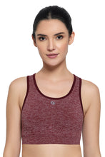 Load image into Gallery viewer, Amante Reversible Low Impact Sports Bra - Pomegranate 17111