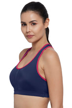 Load image into Gallery viewer, Amante Energize Medium Impact Bra - Medieval Blue 83001