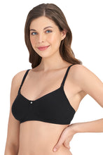 Load image into Gallery viewer, Amante All Day Comfort Non-padded & Non-wired Bra - Black 78101
