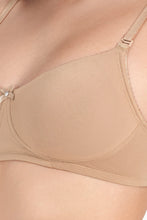 Load image into Gallery viewer, Amante All Day Comfort Non-padded & Non-wired Bra - Sandalwood 78101