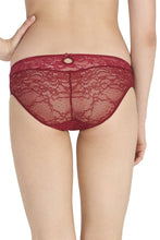 Load image into Gallery viewer, Amante Eternal Bliss Beautiful Dreamer Lace Bikini Panty - Henna 27701