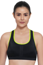 Load image into Gallery viewer, Amante Energize Medium Impact Bra - Black 83001