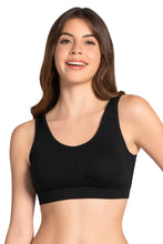 Load image into Gallery viewer, Amante All Day at Home Bra - Black 78901