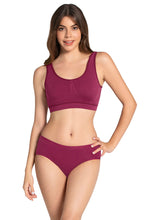 Load image into Gallery viewer, Amante All Day at Home Bra - Beet Red 78901