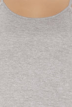 Load image into Gallery viewer, Amante Cotton Camisole - Grey Melange 77201