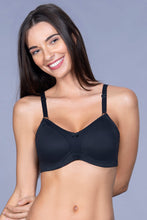 Load image into Gallery viewer, Amante Minimiser Non-Padded Non-Wired Bra - Black 10426