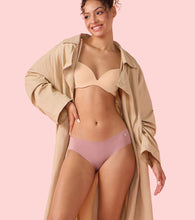Load image into Gallery viewer, Enamor PB40 Innovations Invisi, All Day Comfort, Low Waist Bikini Panty for Women - No Visible Panty Lines, Sweat wicking, Free Cut, Regular Coverage - Pack of 1 (Nostalgia Rose)