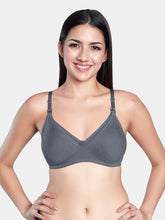 Load image into Gallery viewer, Sonari Stretch Cotton Non-Padded Wirefree Maternity Nursing Bra with Moderate Coverage – BABYCARE