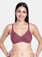 Load image into Gallery viewer, Sonari Stretch Cotton Non-Padded Wirefree Maternity Nursing Bra with Moderate Coverage – BABYCARE