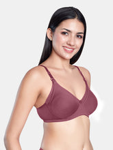 Load image into Gallery viewer, Sonari Stretch Cotton Non-Padded Wirefree Maternity Nursing Bra with Moderate Coverage – BABYCARE