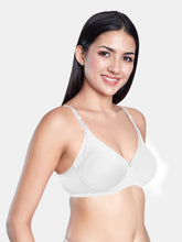 Load image into Gallery viewer, Sonari Stretch Cotton Non-Padded Wirefree Maternity Nursing Bra with Moderate Coverage – BABYCARE