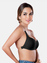 Load image into Gallery viewer, Sonari Women’s Multiway Backless Padded Wirefree Medium Coverage Cotton Rich T-Shirt Bra – BACKEYE