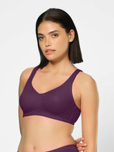 Load image into Gallery viewer, Sonari Non-Padded Wirefree Full Coverage Polyester Cotton Everyday Bra with U-Back – BELLI