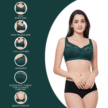 Load image into Gallery viewer, Wacoal Charming Illusion Non Padded Non Wired Full Cup Plus Size Full Support Pack of 2 Minimizer Bra BIO1AO1