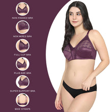 Load image into Gallery viewer, Wacoal Audrey Non Padded Non Wired Full Cup Plus Size Pack of 2 Full Support Bra BIO1CO4