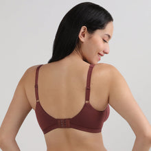 Load image into Gallery viewer, Wacoal BASICS Essentials2.0 Non-Padded Non-Wired Full Cup Everyday Wear T-shirt Bra- Dark Brown BI03M01