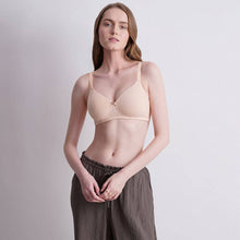 Load image into Gallery viewer, Wacoal BASICS Essentials2.0 Padded Non-wired 3/4th Cup Everyday Wear T-shirt Bra - Beige BI03M02