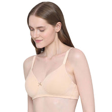 Load image into Gallery viewer, Wacoal BASICS Essentials2.0 Padded Non-wired 3/4th Cup Everyday Wear T-shirt Bra - Beige BI03M02