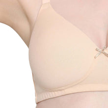 Load image into Gallery viewer, Wacoal BASICS Essentials2.0 Padded Non-wired 3/4th Cup Everyday Wear T-shirt Bra - Beige BI03M02