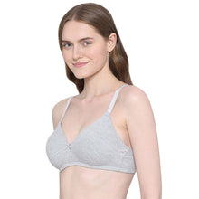 Load image into Gallery viewer, Wacoal BASICS Essentials2.0 Padded Non-wired 3/4th Cup Everyday Wear T-shirt Bra - Grey BI03M02