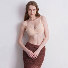 Load image into Gallery viewer, Wacoal BASICS Essentials2.0 Padded Wired 3/4th Cup Everyday Wear Comfort Fit T-shirt Bra - Beige BI03M03